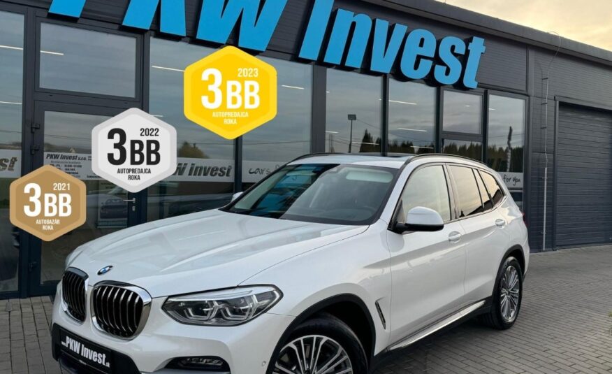 BMW X3 3.0d mHEV 286PS x-Drive A/T Luxury line SK ŠPZ