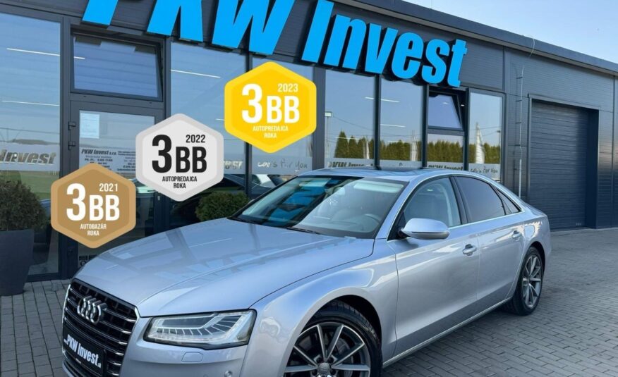 Audi A8 3.0 TDI V6 DPF clean diesel quattro tiptronic