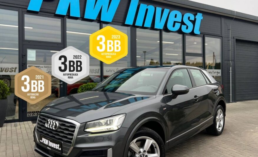 Audi Q2 1.6TDi S-Tronic S-line SK ŠPZ Virtual- Cockpit / Full LED