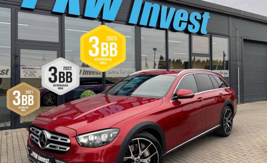Mercedes-Benz E trieda All-Terrain 400d All Terrain 4Matic A/T AMG line
