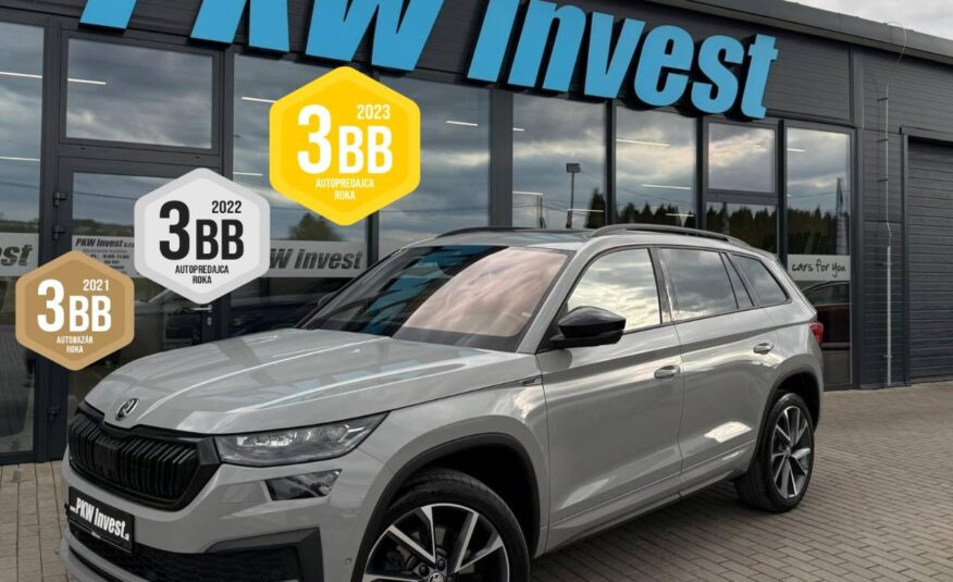 Škoda Kodiaq 2.0TDi DSG 4×4 Sportline *ŤAŽNÉ*PANORAMA*360*