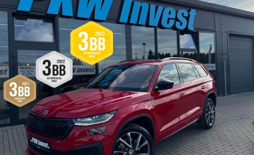 Škoda Kodiaq 2.0TDi 200PS DSG 4×4 Sportline ***Virtual***