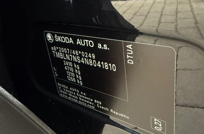 Škoda Kodiaq 2.0TDi DSG 4×4 Style 77tkm TOP