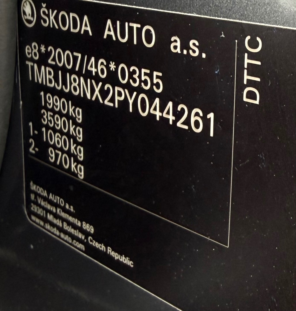 Škoda Octavia Combi 2.0TDi DSG Sport packet SK ŠPZ