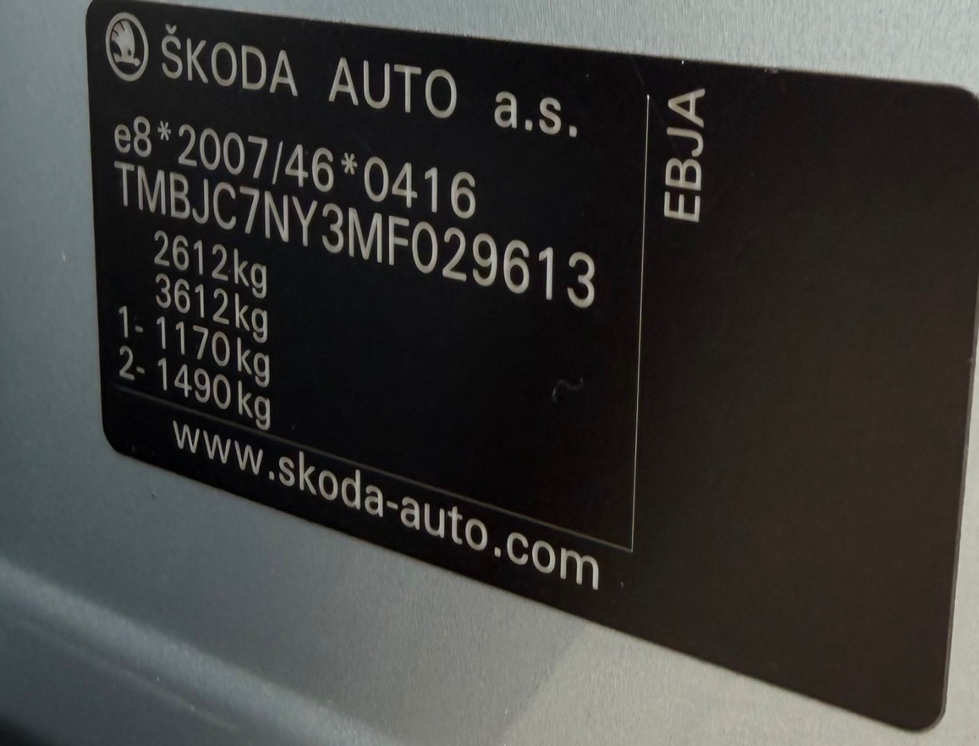Škoda Enyaq IV Version “80” SK ŠPZ