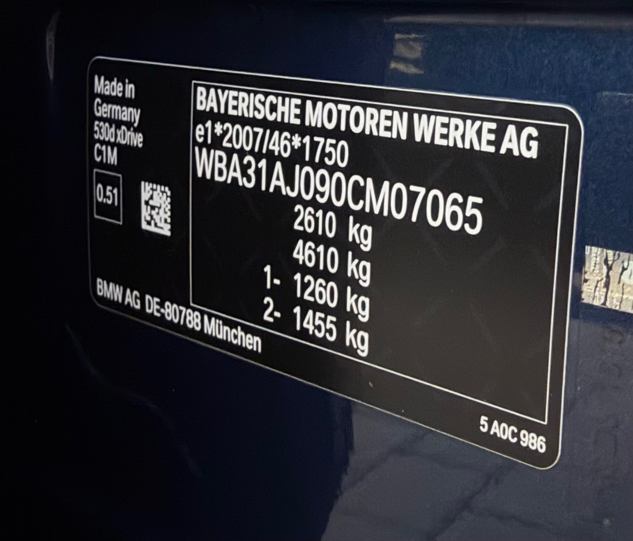 BMW Rad 5 Touring 530d  mHEV x-Drive A/T M-Sport line