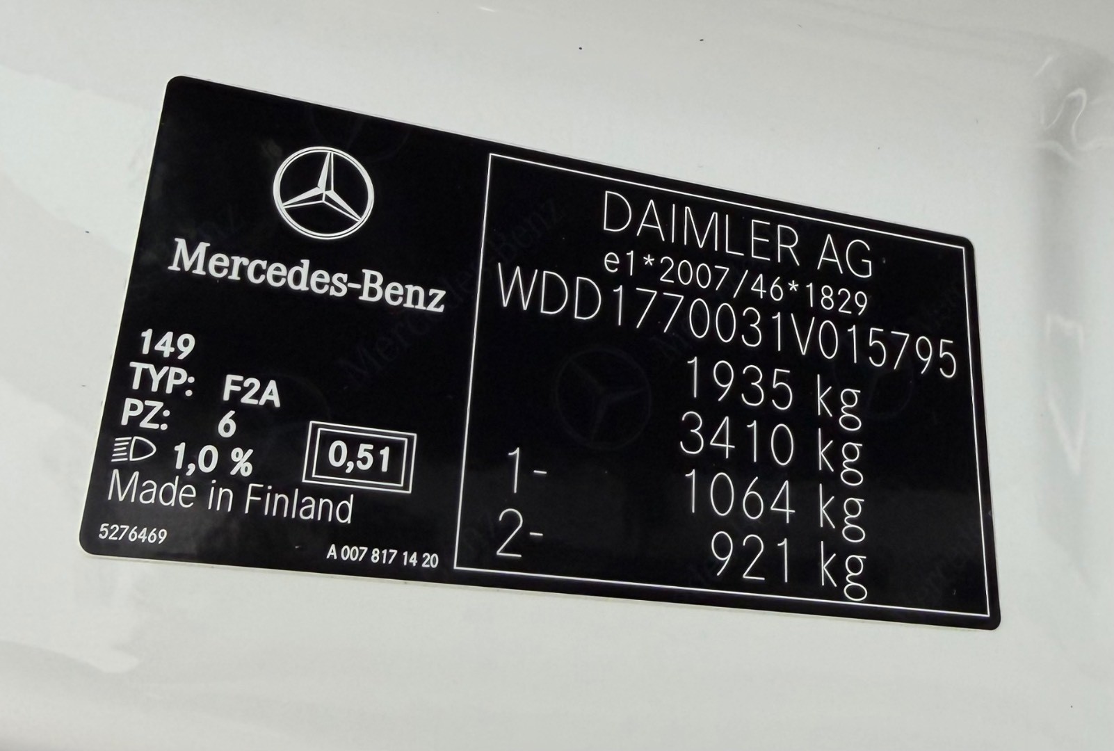 Mercedes-Benz A trieda 180d /T AMG line