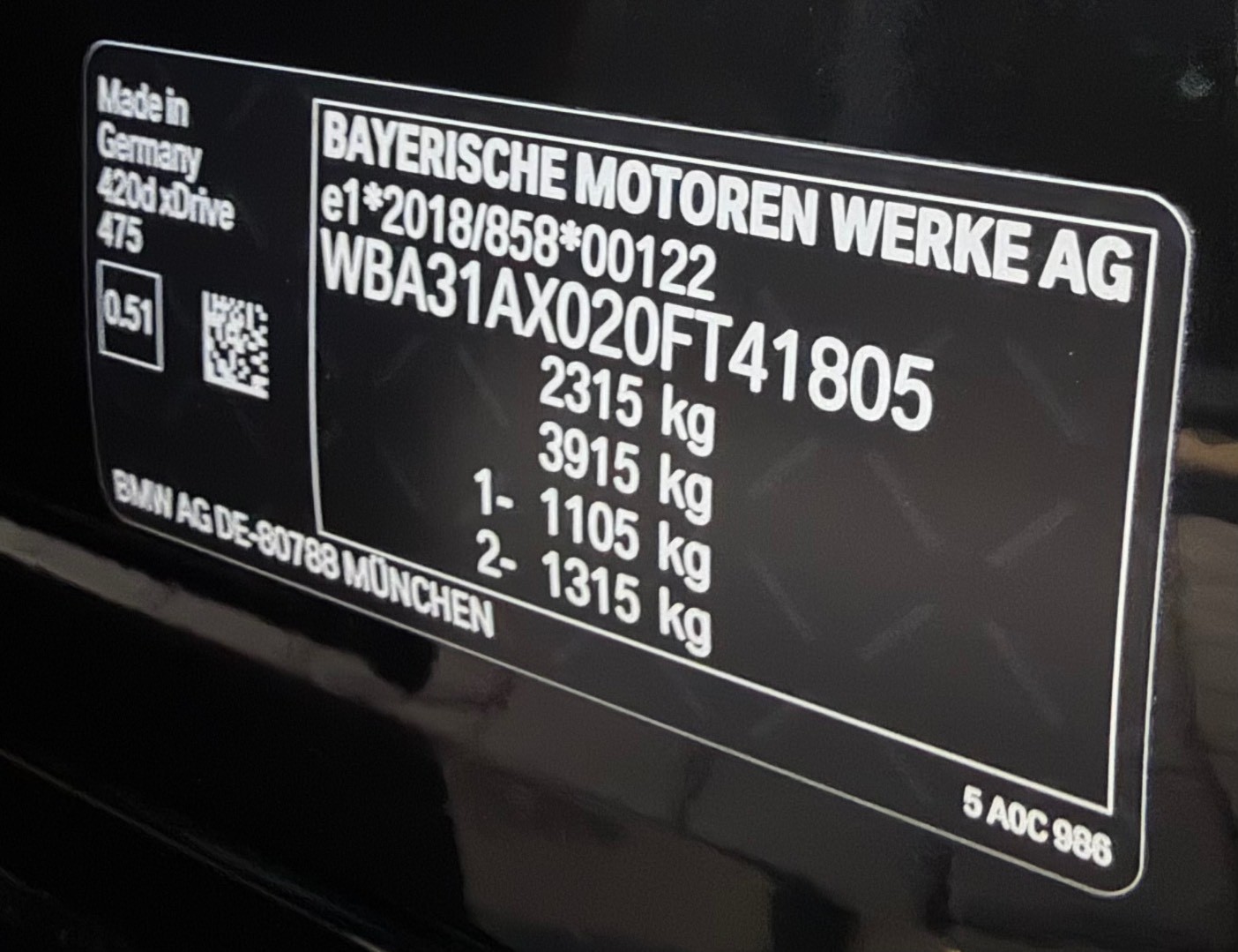 BMW Rad 4 Gran Coupé 420d mHEV X-Drive A/T M-Sport ZÁRUKA, LASER, SK ŠPZ