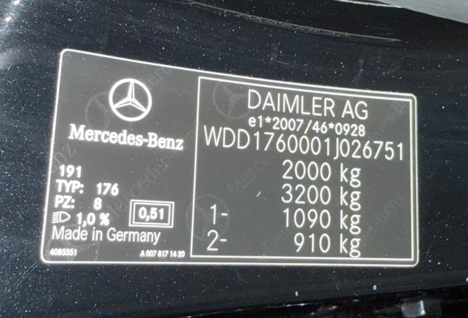 Mercedes-Benz A trieda 180 CDI BlueEFFICIENCY /T