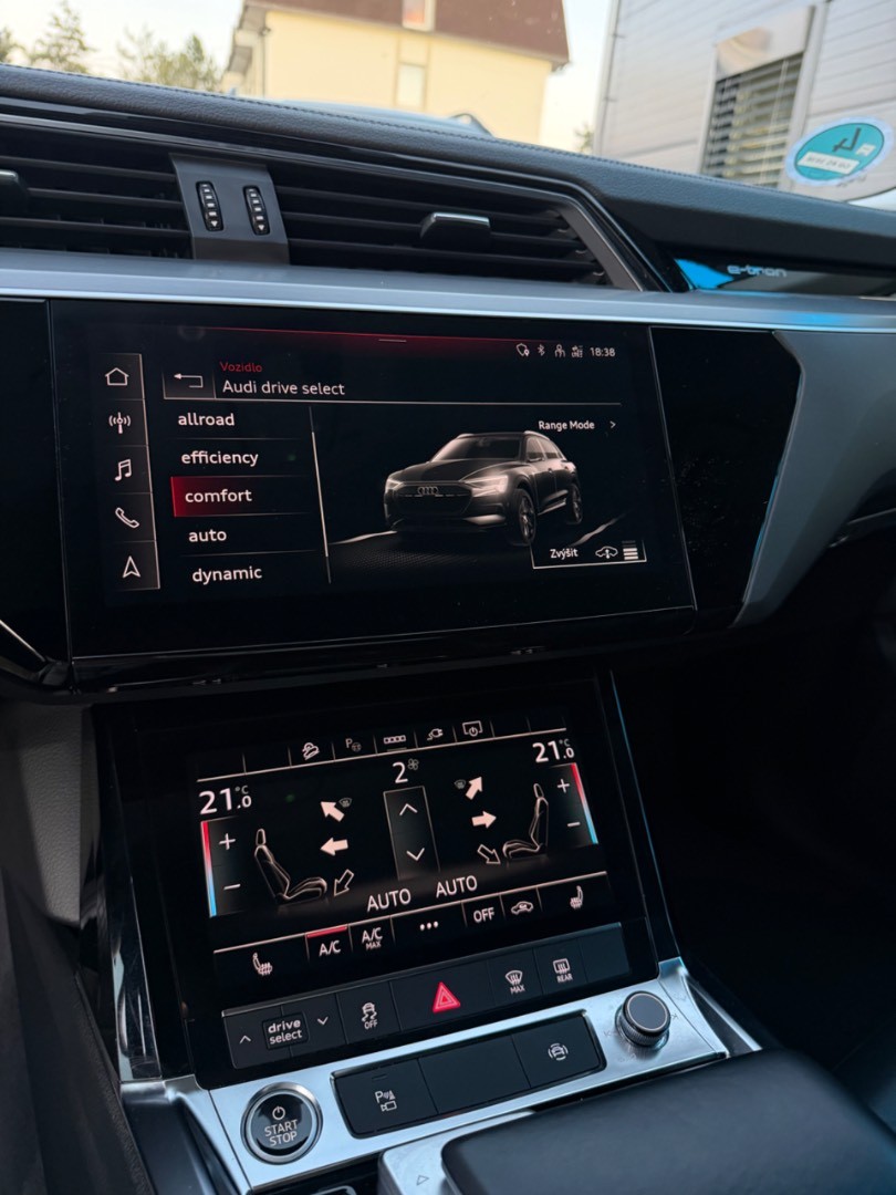 Audi E-tron 55 Quattro 300kW SOH 91,8%