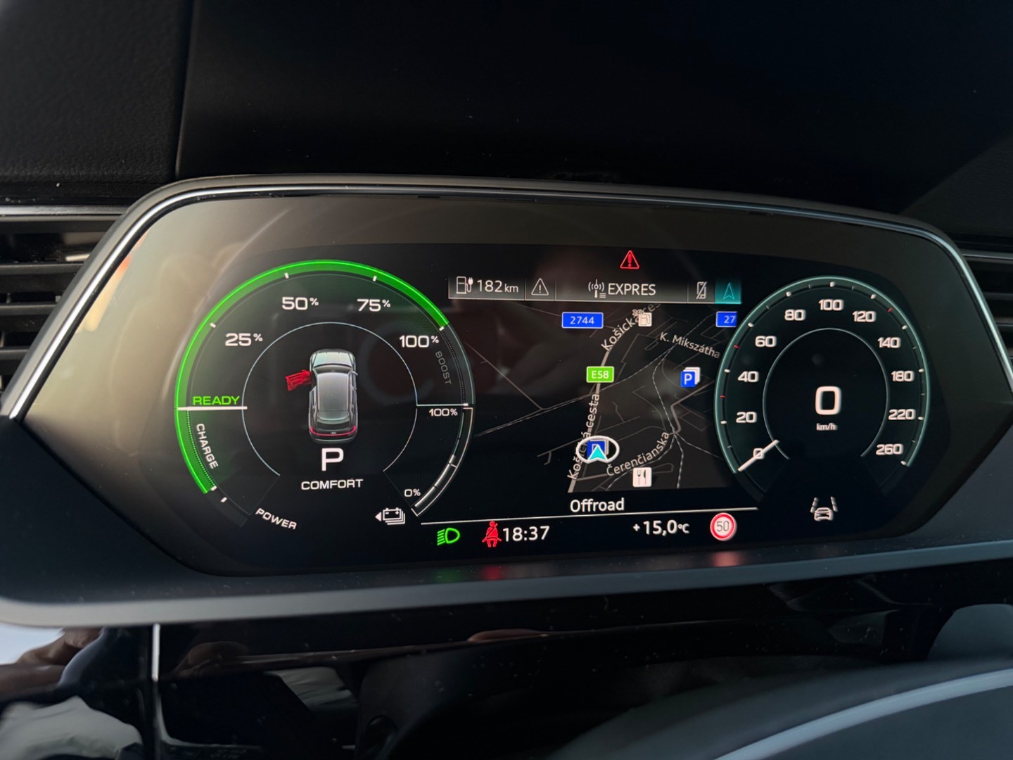 Audi E-tron 55 Quattro 300kW SOH 91,8%