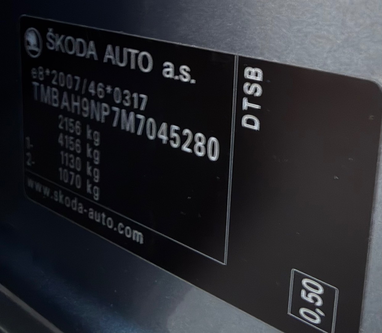 Škoda Superb 2.0TDi DSG Style SK ŠPZ