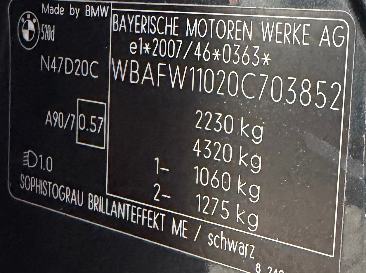 BMW Rad 5 520d