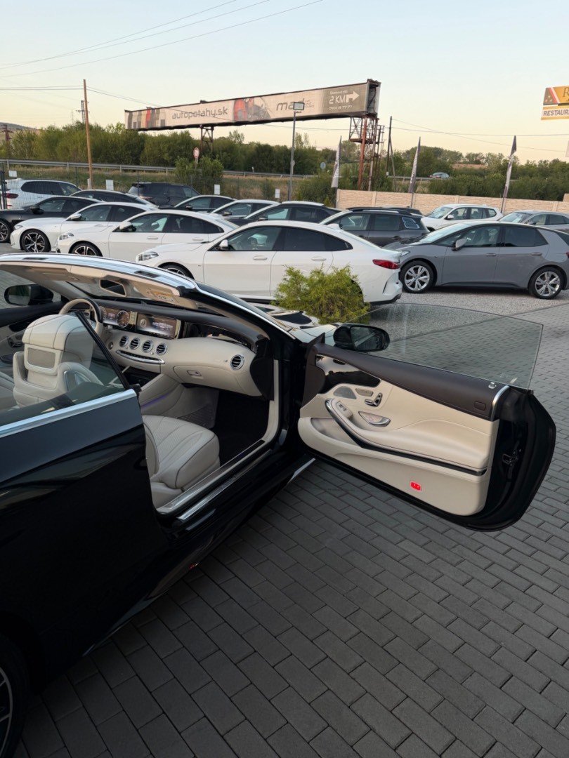Mercedes-Benz S trieda Kupé S500 Cabrio AMG line Exclusive SK ŠPZ