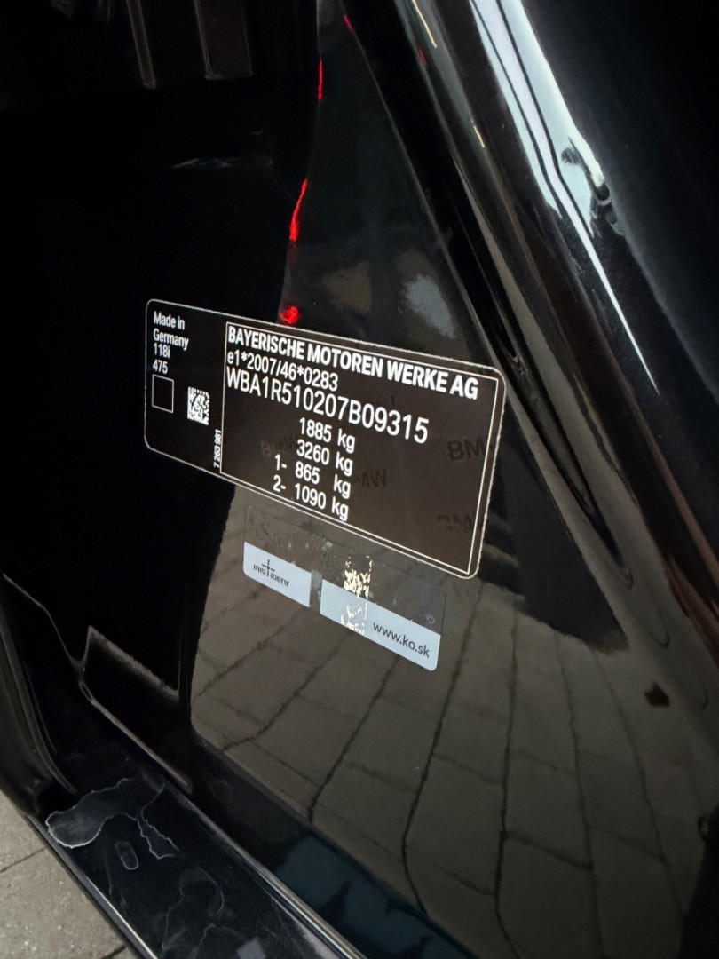 BMW Rad 1 118i M-Sport line A/T SK ŠPZ