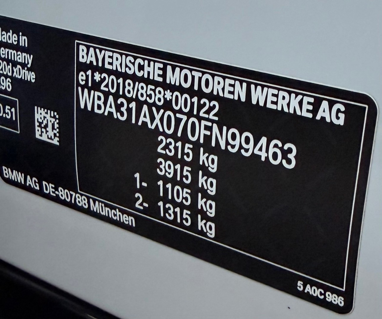 BMW Rad 4 Gran Coupé 420d   x-Drive A/T M-Sport line SK ŠPZ