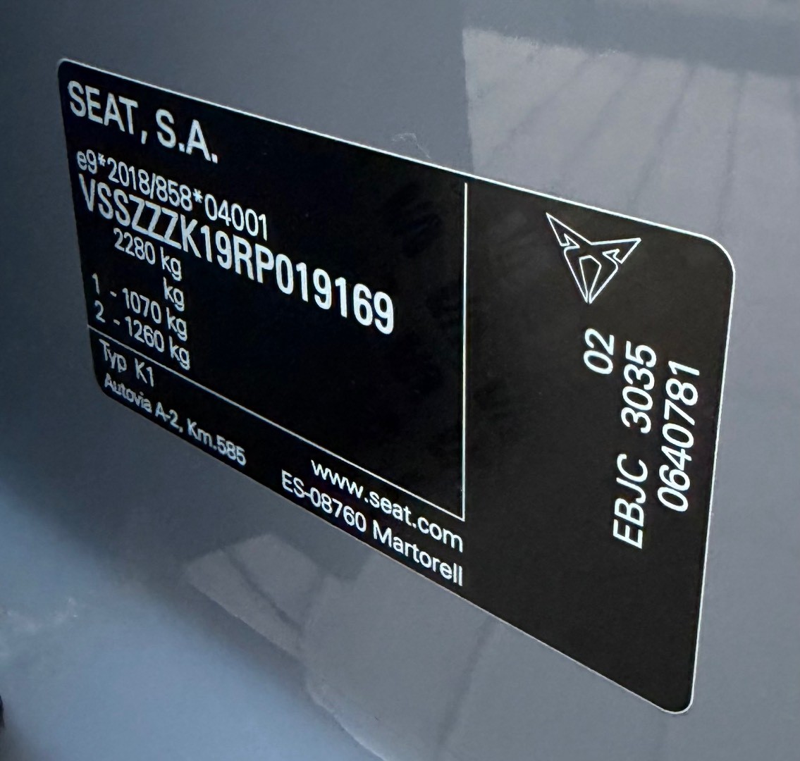 Cupra Born 62kWh SOH 96,2%