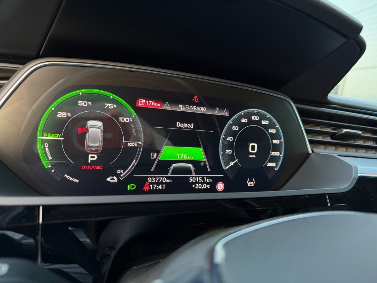 Audi E-tron 55 Quattro 300kW SOH 94,7%
