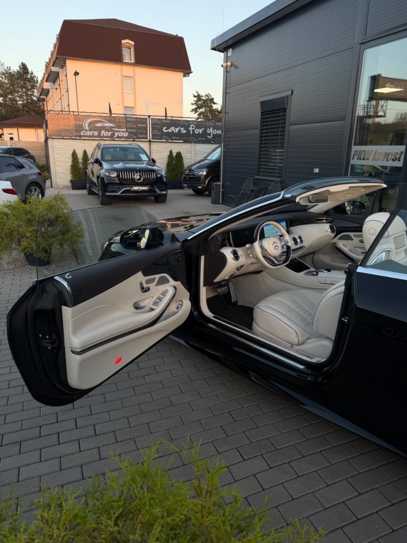 Mercedes-Benz S trieda Kupé S500 Cabrio AMG line Exclusive SK ŠPZ