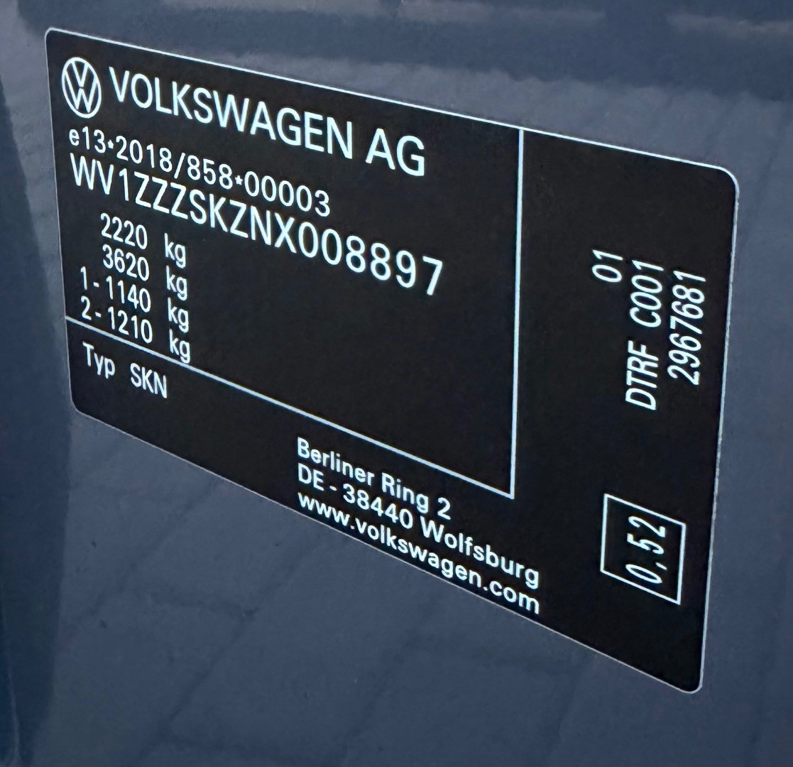 Volkswagen Caddy 2.0TDi 2M SK ŠPZ